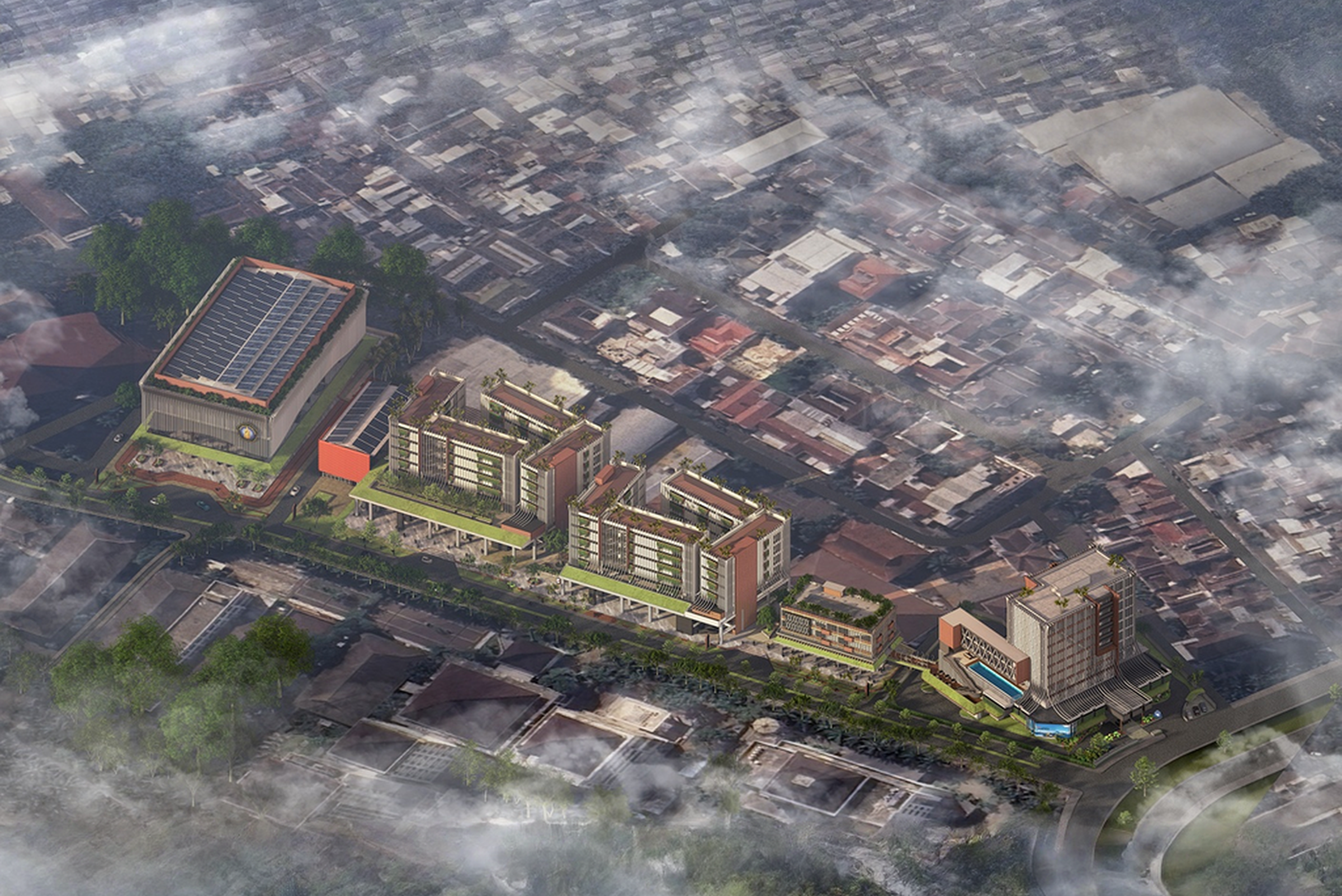 Hotel dan Kawasan Pusat Bisnis UB